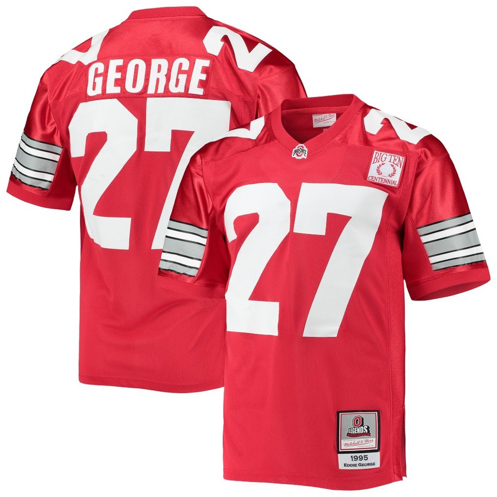 Eddie George Ohio State Buckeyes Mitchell & Ness 1995 Authentic NCAA Jersey - Picture 4 of 4